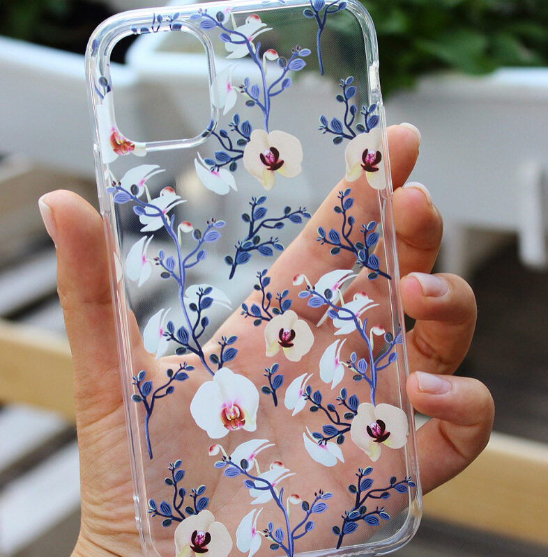 Чохол "Chiс" з орхідеями для iPhone 11 12 X 14 та інші Чохол "Chiс" з орхідеями для iPhone 11 12 X 14 та інші