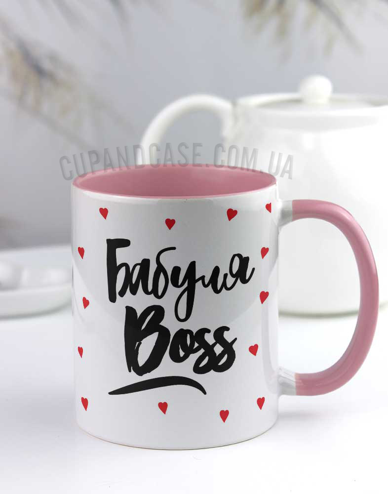 Чашка для бабусі "Бабуля Boss" Чашка для бабусі "Бабуля Boss"