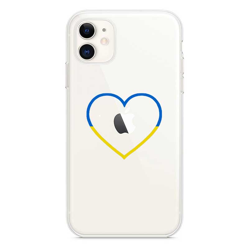 Чохол "Патріотичне сердечко"для Apple Чохол "Патріотичне сердечко"для Apple