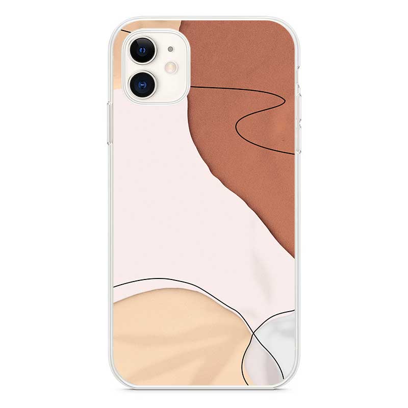 Чохол з принтом "Абстракція Brown" для iPhone Чохол з принтом "Абстракція Brown" для iPhone