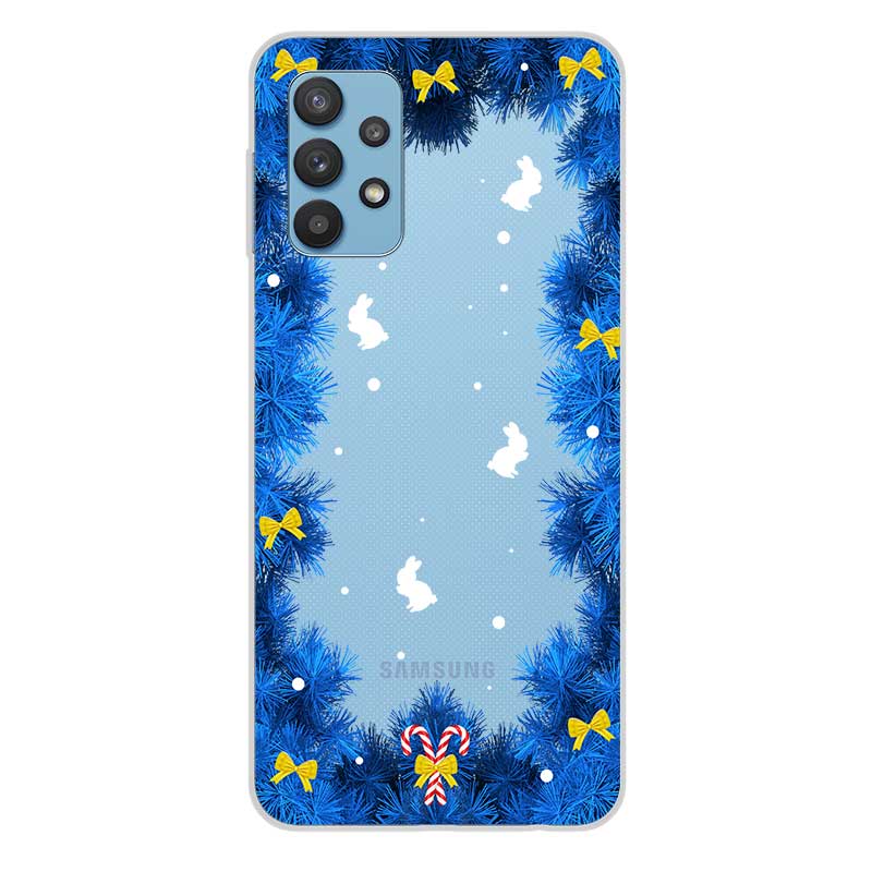 Новорічний чохол з кроликами для iPhonе Новорічний чохол з кроликами для iPhonе