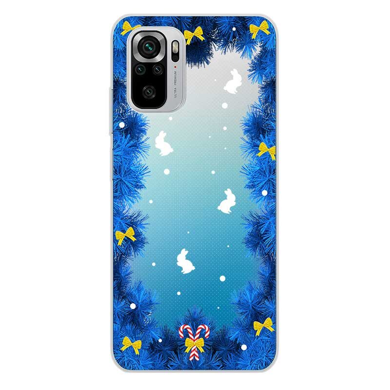Новорічний чохол з кроликами для Xiaomi Новорічний чохол з кроликами для Xiaomi
