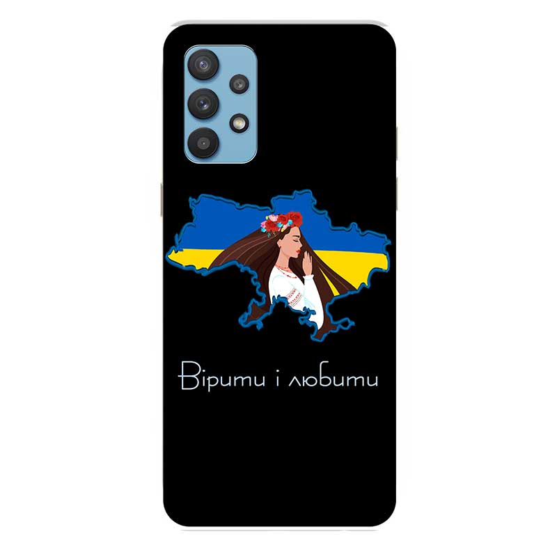 Чохол патріотичний "Вірити і любити" для Samsung Чохол патріотичний "Вірити і любити" для Samsung