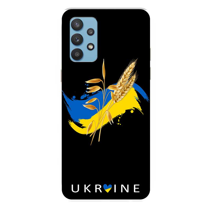 "Україна" чохол патріотичний для Samsung з колоссям "Україна" чохол патріотичний для Samsung з колоссям