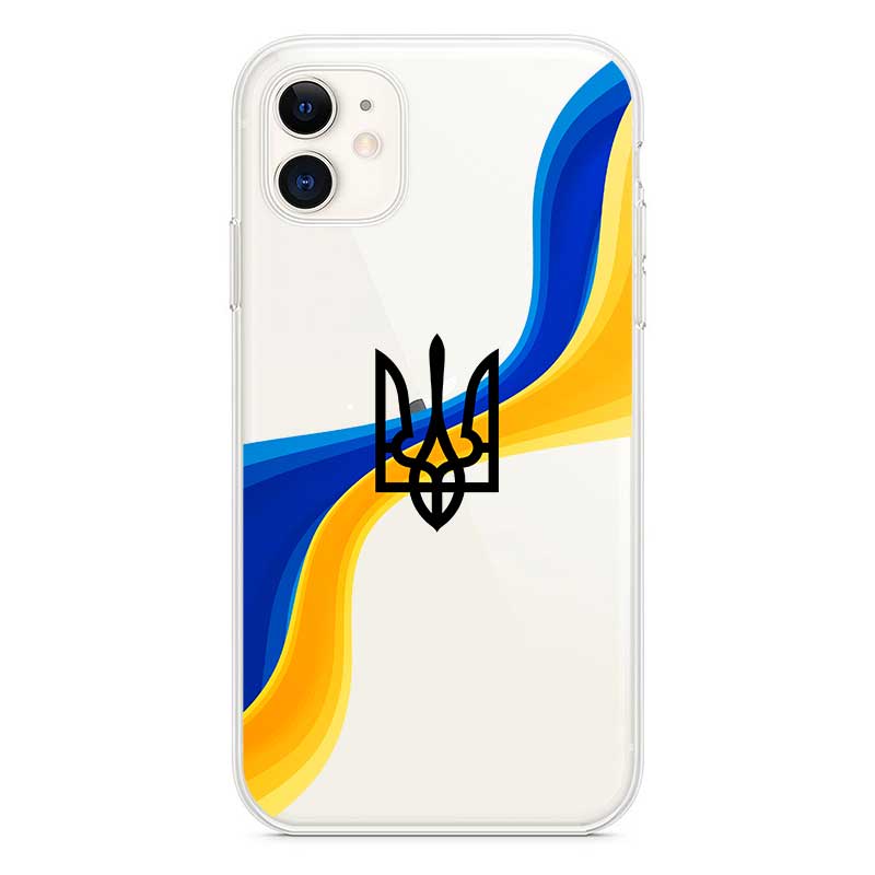 "Тризуб" силіконовий чохол для iPhone "Тризуб" силіконовий чохол для iPhone