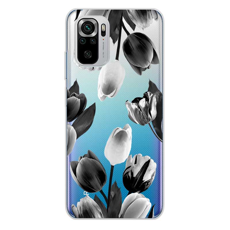 Чохол з квітами для Xiaomi Чорні тюльпани Чохол з квітами для Xiaomi Чорні тюльпани