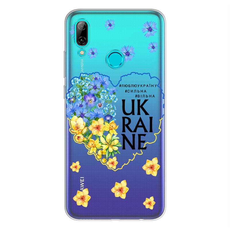 Чохол з жовто-блакитними квітами для Meizu Чохол з жовто-блакитними квітами для Meizu