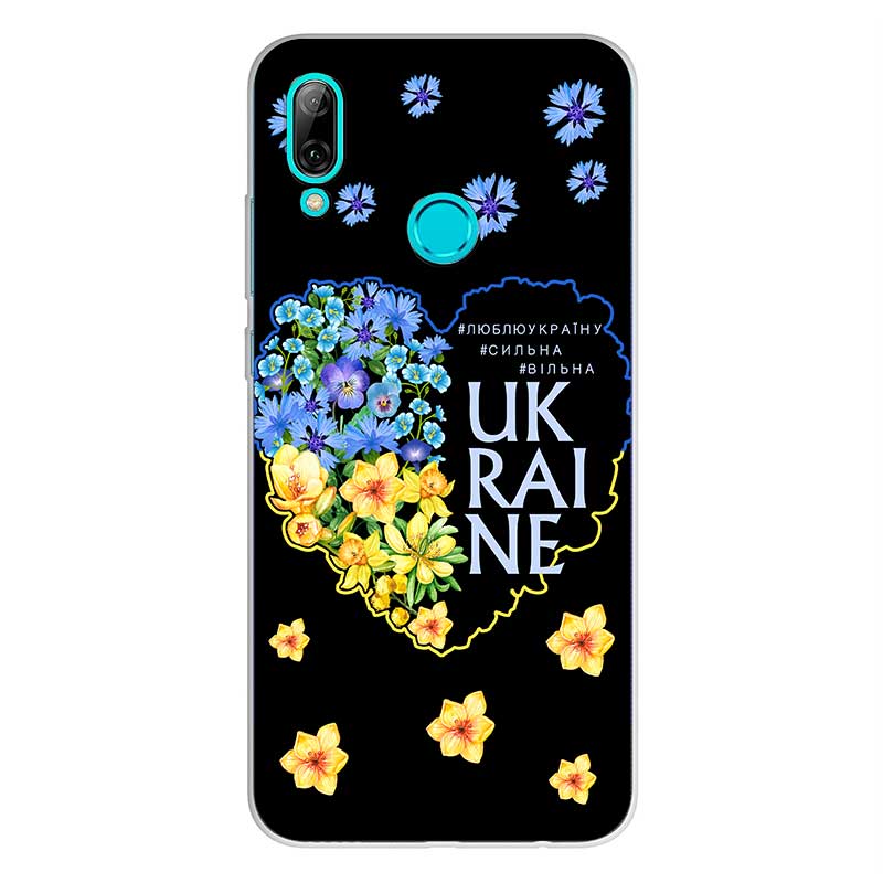 Чохол з жовто-блакитними квітами для Meizu Чохол з жовто-блакитними квітами для Meizu
