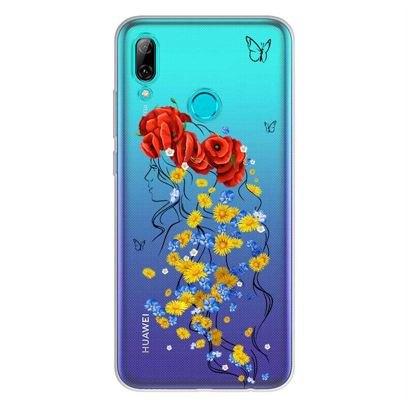 Чохол з дівчиною у вінку для Huawei Чохол з дівчиною у вінку для Huawei