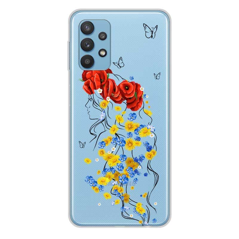 Чохол з дівчиною у вінку для Oppo Чохол з дівчиною у вінку для Oppo