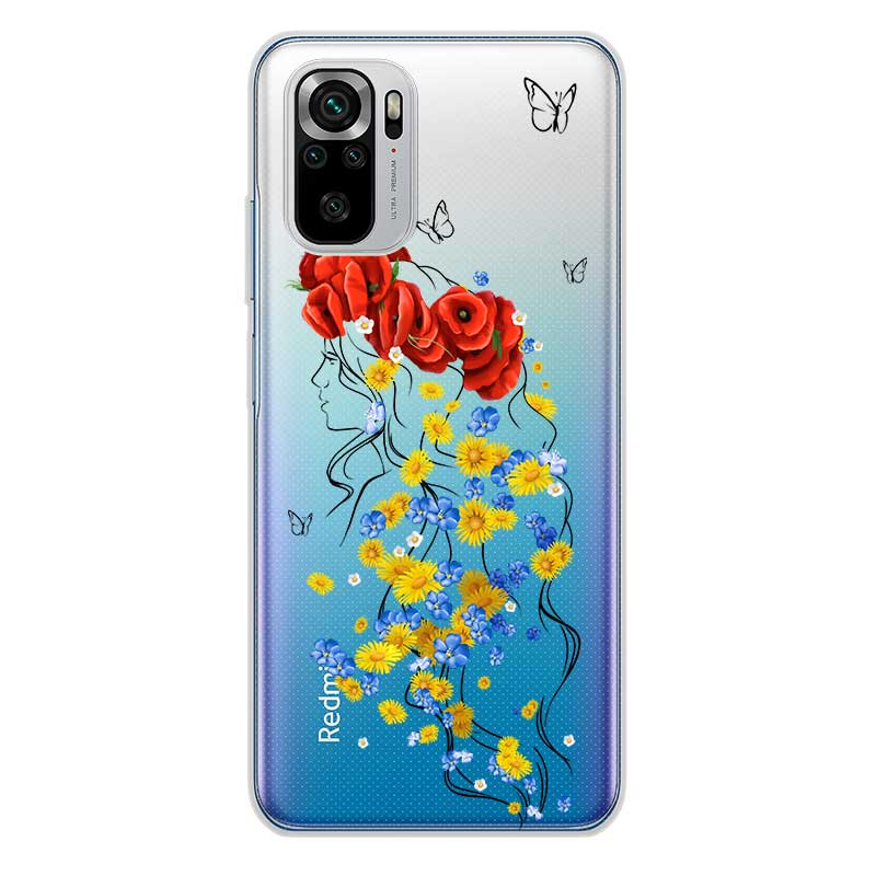 Чохол з дівчиною у вінку для Xiaomi Чохол з дівчиною у вінку для Xiaomi
