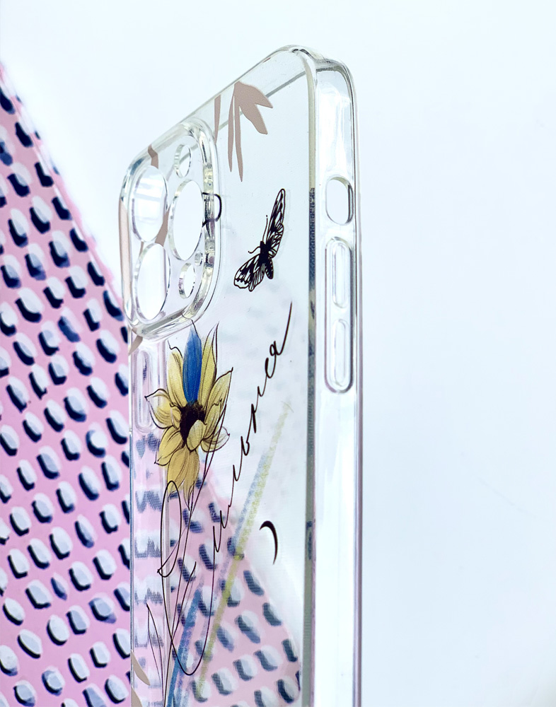 Прозорий силіконовий чохол для iPhone 13 Pro Max Сильна Прозорий силіконовий чохол для iPhone 13 Pro Max Сильна