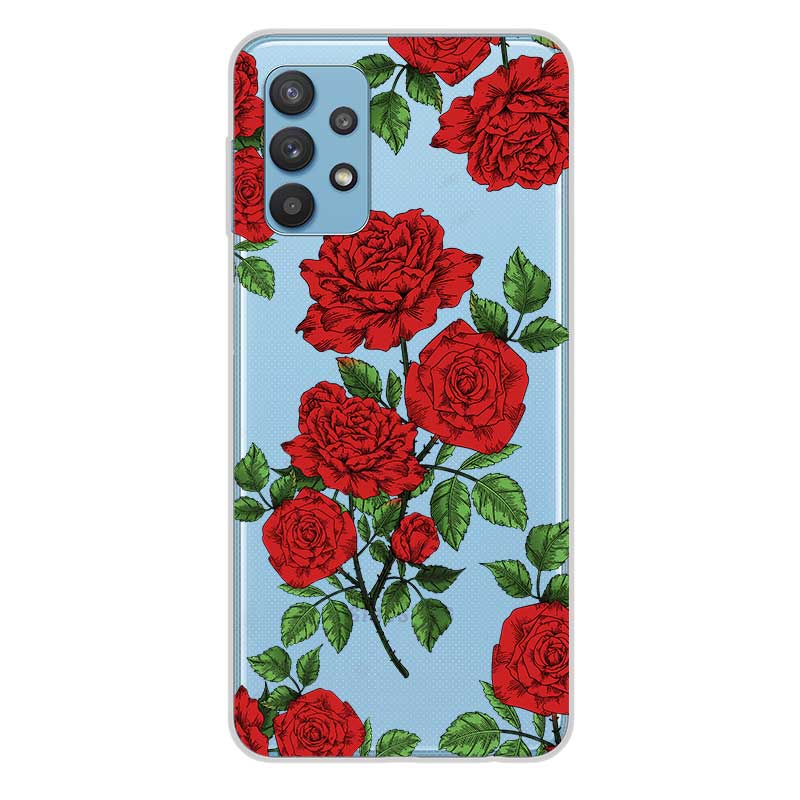Силіконовий чохол на телефон Rose з трояндами для Samsung Силіконовий чохол на телефон Rose з трояндами для Samsung