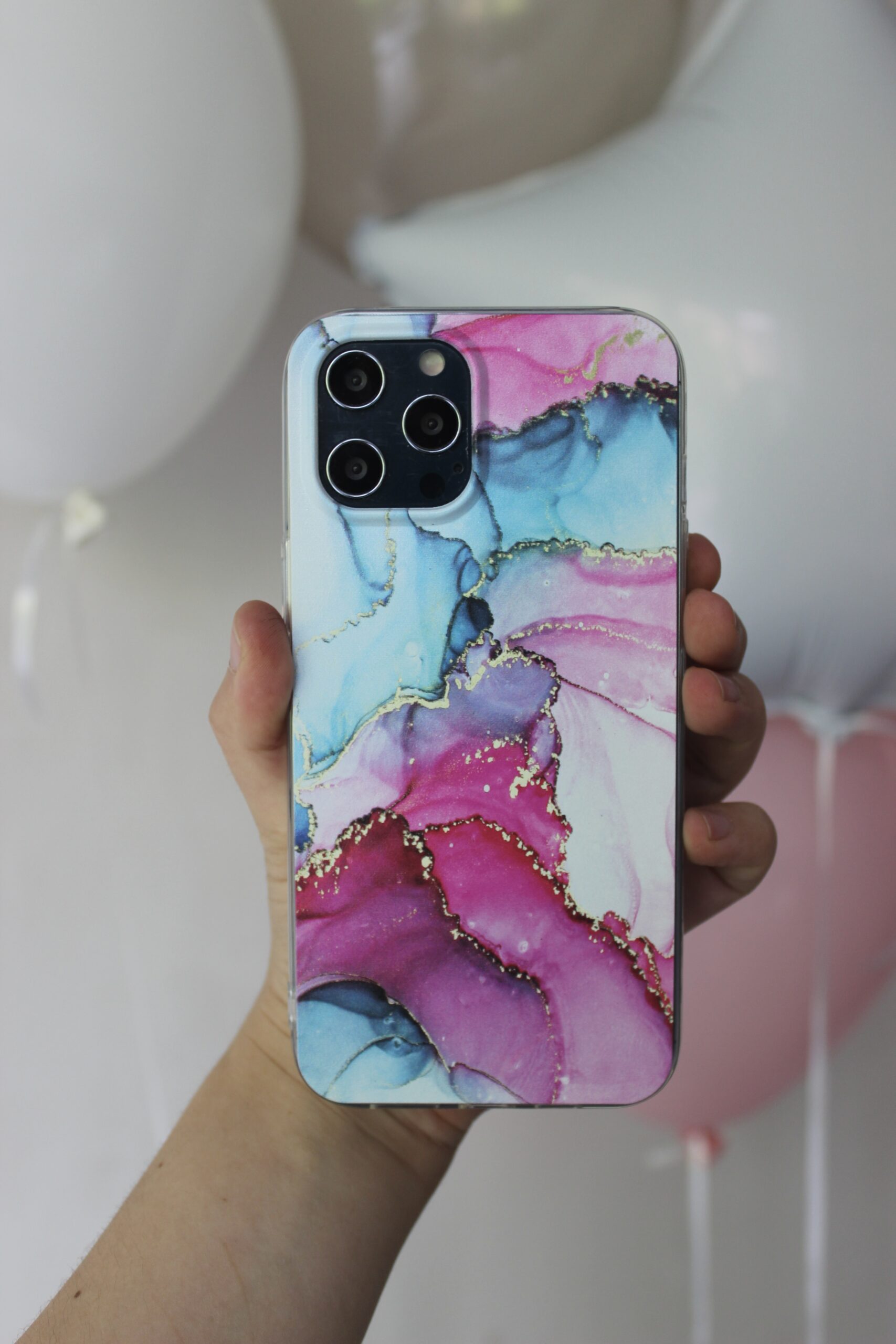 Чохол на телефон з різнокольоровим принтом для iPhone Абстракція 1 Чохол на телефон з різнокольоровим принтом для iPhone Абстракція 1