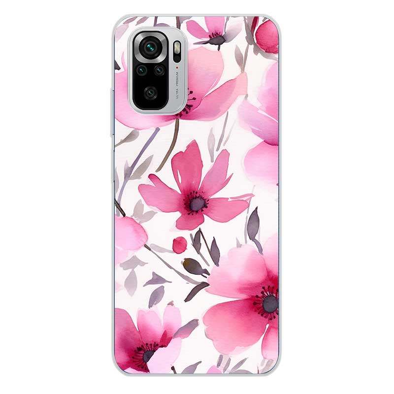 Чохол на телефон redmi note 8 9 10 11 Xiaomi та інші з рожевими квітами Чохол на телефон redmi note 8 9 10 11 Xiaomi та інші з рожевими квітами