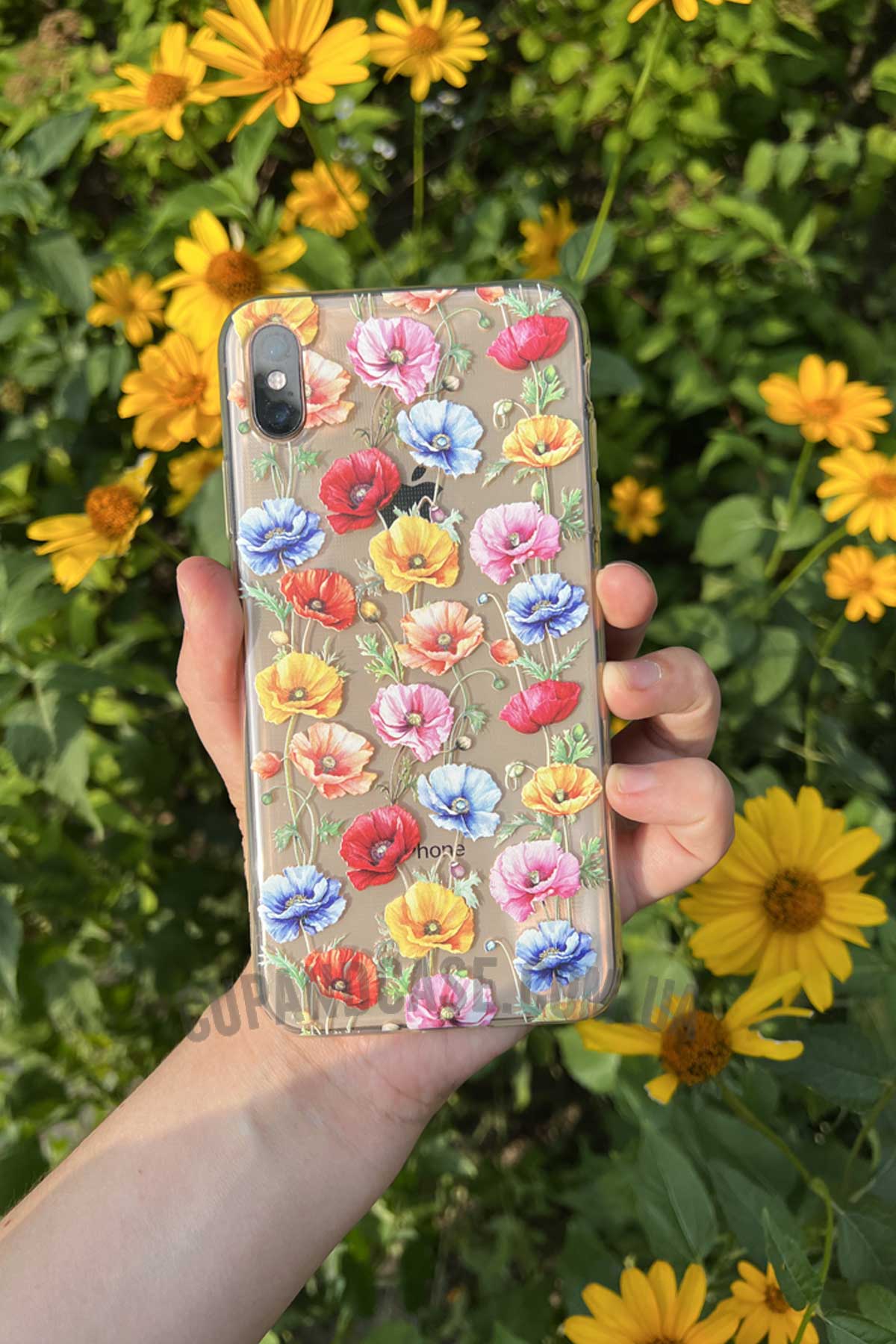 Чохол "Chic" з маками різнокольоровими на телефон redmi note 9 10 11 12С Xiaomi та інші Чохол "Chic" з маками різнокольоровими на телефон redmi note 9 10 11 12С Xiaomi та інші