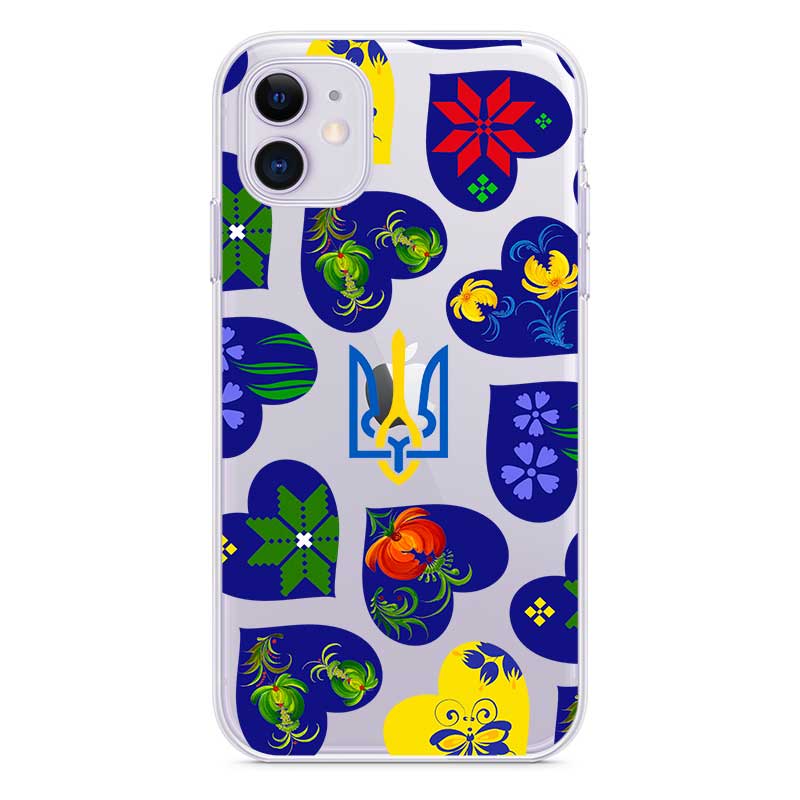 Чохол на iPhone 7 11 12 13 14 та інші з українськими орнаментами Мікс Чохол на iPhone 7 11 12 13 14 та інші з українськими орнаментами Мікс