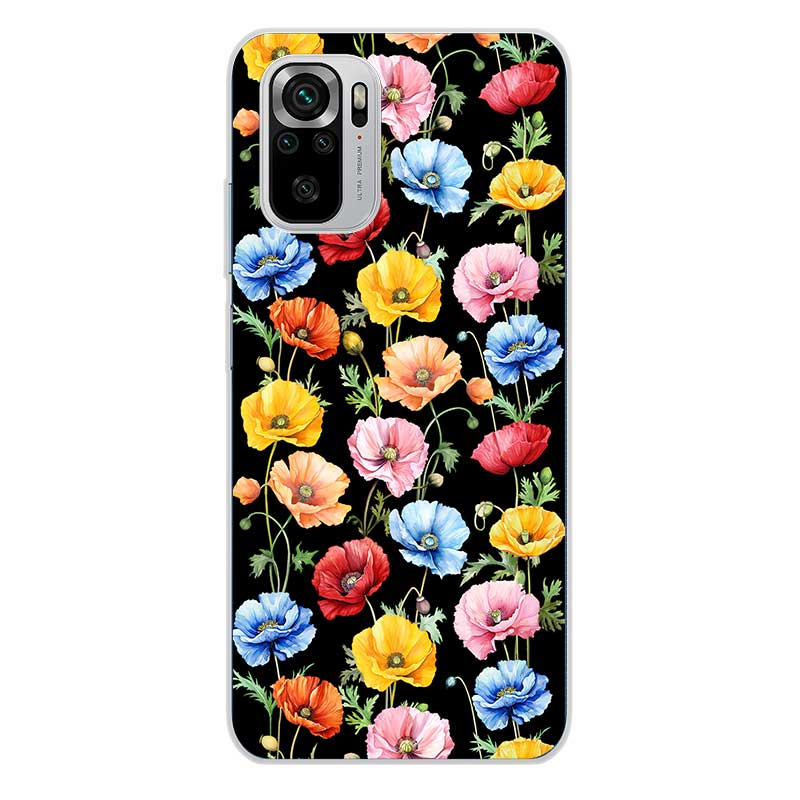 Чохол "Chic" з маками різнокольоровими на телефон redmi note 9 10 11 12С Xiaomi та інші Чохол "Chic" з маками різнокольоровими на телефон redmi note 9 10 11 12С Xiaomi та інші