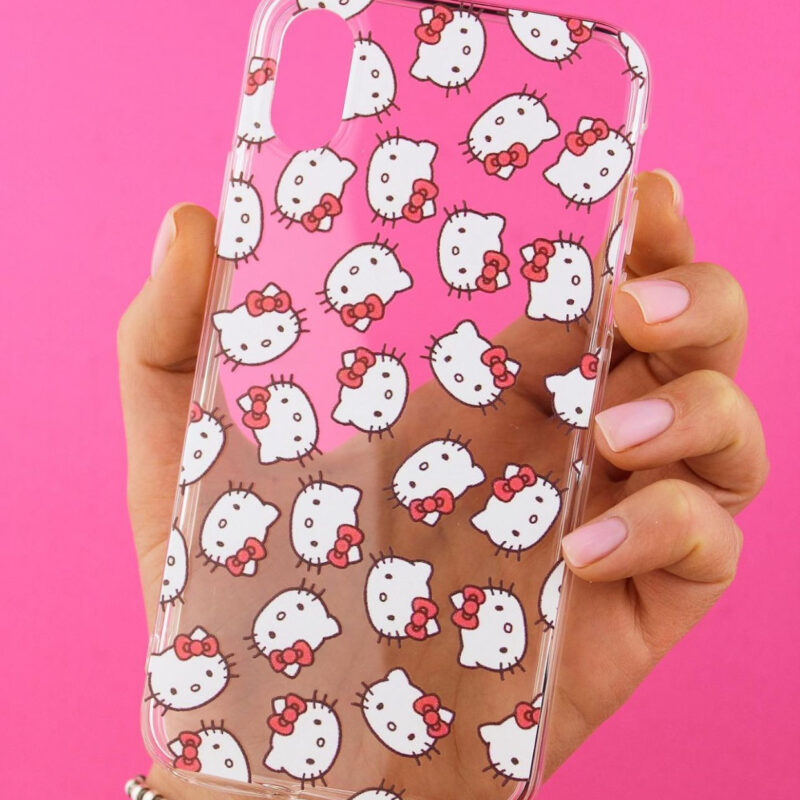 Чохол силіконовий на мобільний телефон з котиками Hello Kitty для iPhone X 11 13 14 15 та інші Чохол силіконовий на мобільний телефон з котиками Hello Kitty для iPhone X 11 13 14 15 та інші