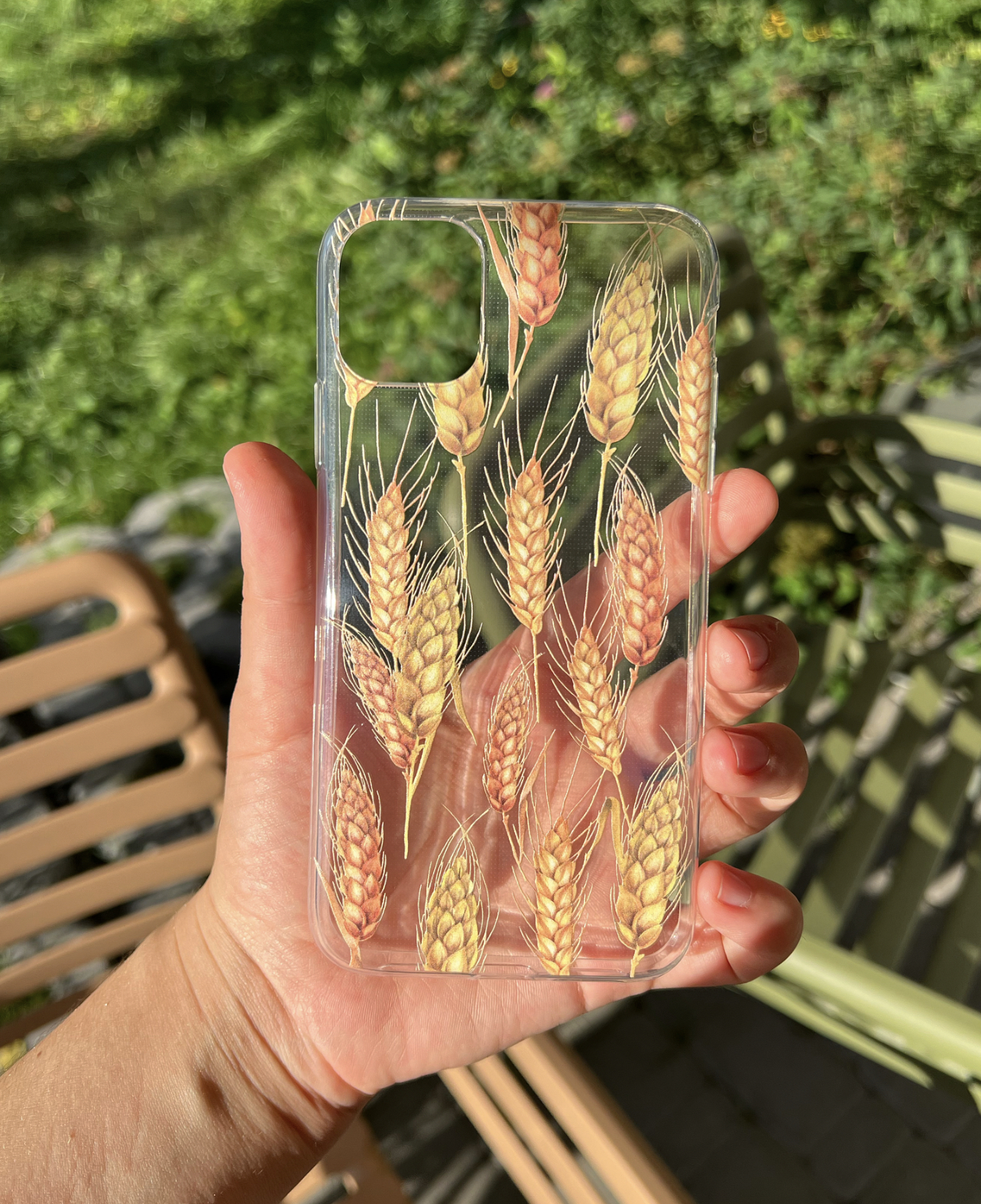 Чохол на телефон з колосками Ukrainian Gold Grain для iPhone 11 12 13 X та інші Чохол на телефон з колосками Ukrainian Gold Grain для iPhone 11 12 13 X та інші