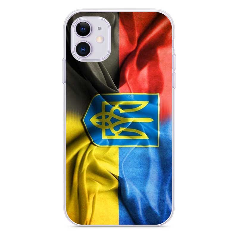 Патріотичний український чохол на телефон з прапором для iPhone X 11 13 14 та інші Патріотичний український чохол на телефон з прапором для iPhone X 11 13 14 та інші