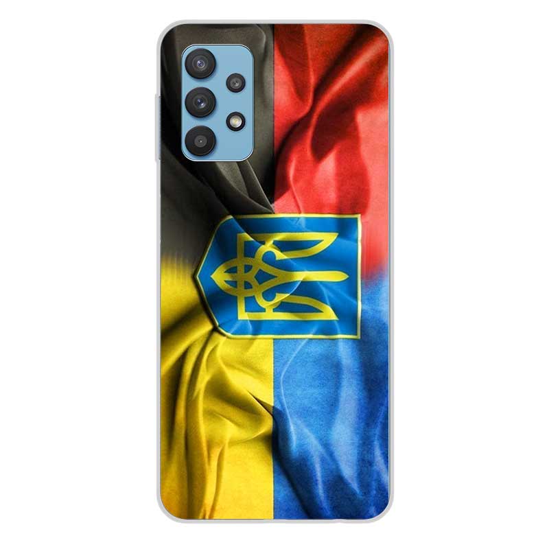 Патріотичний український чохол на телефон з прапором для Samsung A52 34 12 S10 та інші Патріотичний український чохол на телефон з прапором для Samsung A52 34 12 S10 та інші