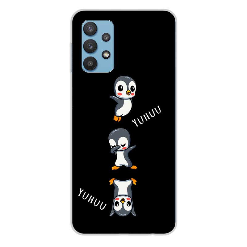 Чохол на телефон з пінгвінами Cute Baby для Samsung A52 53 S21 S20 та інші Чохол на телефон з пінгвінами Cute Baby для Samsung A52 53 S21 S20 та інші