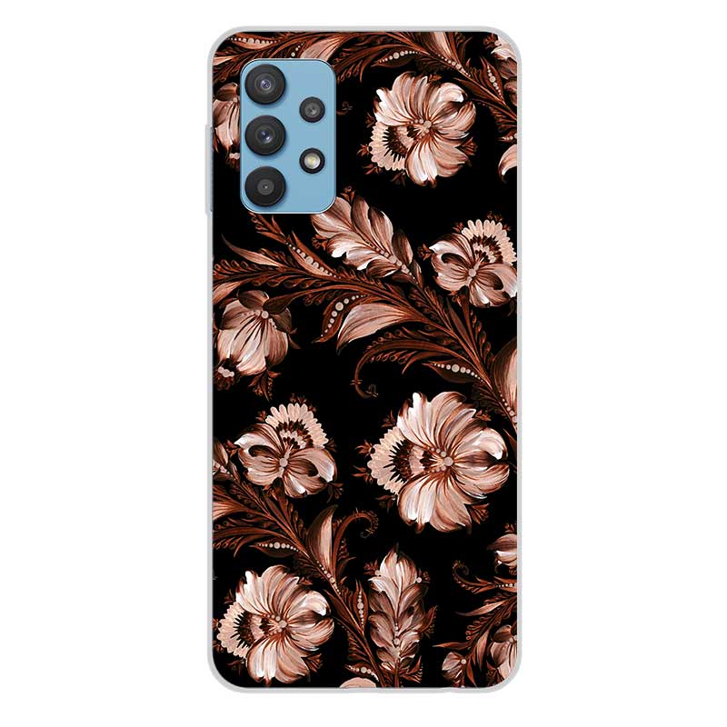 Чохол на телефон Петриківський орнамент Ukrainian Chic Brown для Samsung A52 51 14 24 та інші Чохол на телефон Петриківський орнамент Ukrainian Chic Brown для Samsung A52 51 14 24 та інші