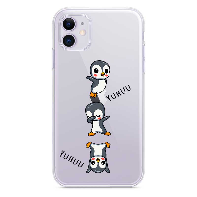 Чохол на телефон з пінгвінами Cute Baby для iPhone 14 13 12 11 та інші Чохол на телефон з пінгвінами Cute Baby для iPhone 14 13 12 11 та інші
