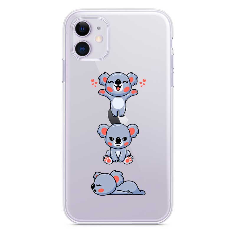 Чохол на телефон з коалами Cute Baby для iPhone 14 13 12 11 та інші Чохол на телефон з коалами Cute Baby для iPhone 14 13 12 11 та інші