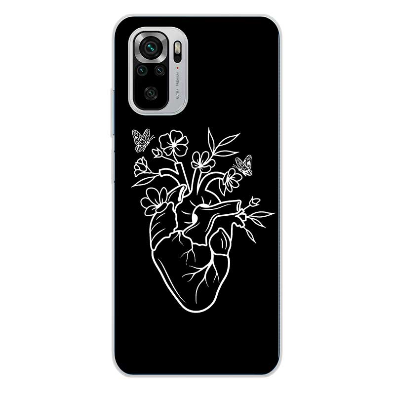 Чохол на телефон з серцем та квітами "Floral heart" на redmi note 10 11 12 Xiaomi та інші Чохол на телефон з серцем та квітами "Floral heart" на redmi note 10 11 12 Xiaomi та інші