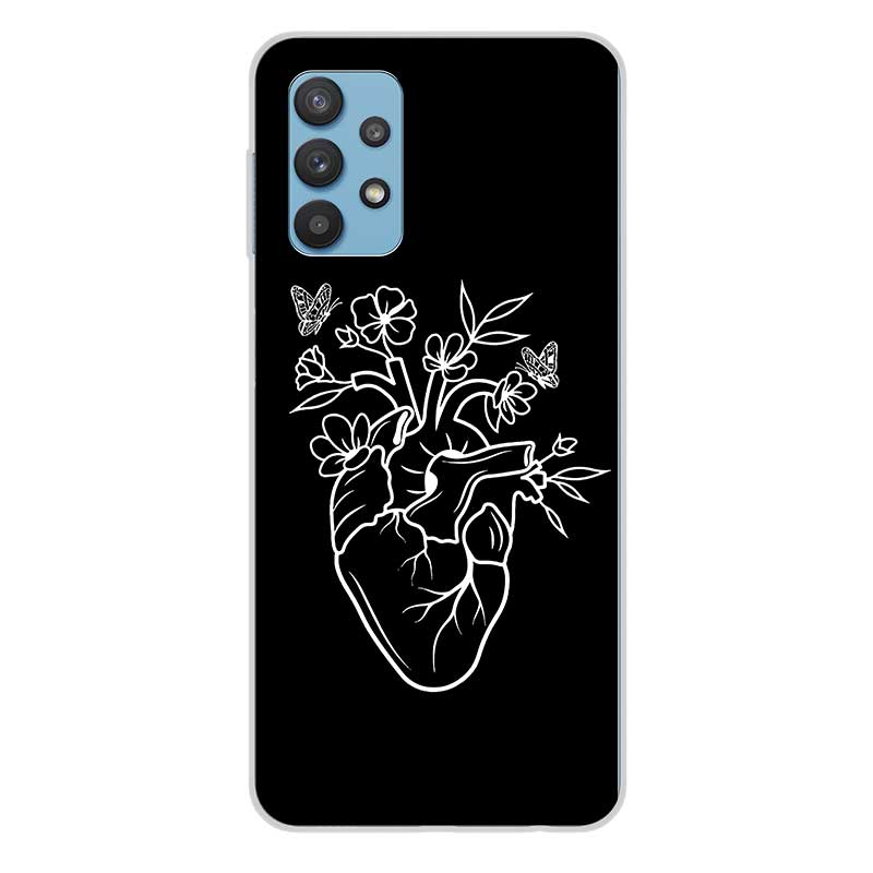 Чохол на телефон з серцем та квітами "Floral heart" на Samsung A12 32 14 та інші Чохол на телефон з серцем та квітами "Floral heart" на Samsung A12 32 14 та інші
