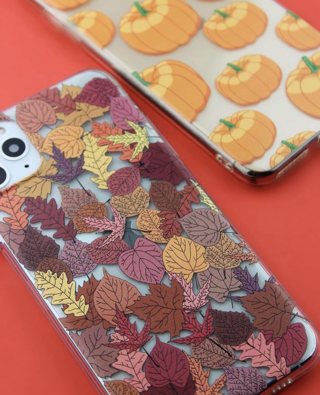 Чохол на телефон силіконовий осінній з листям "Chic" для iPhone 11 13 14 та інші Чохол на телефон силіконовий осінній з листям "Chic" для iPhone 11 13 14 та інші