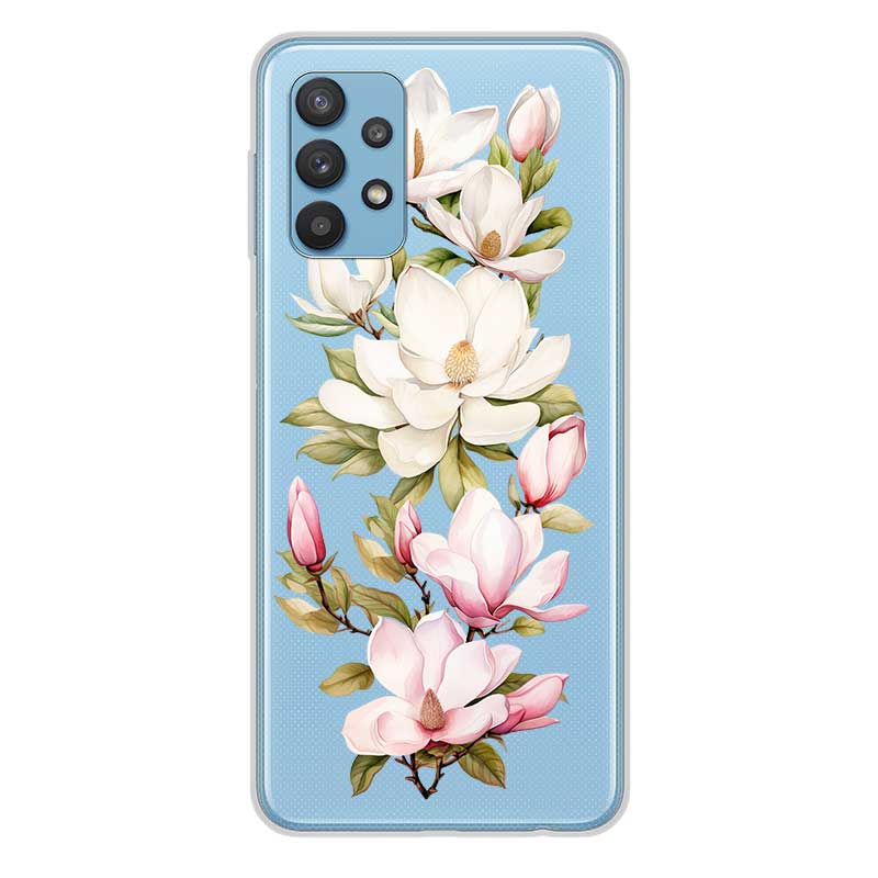 Чохол на мобільний телефон з квітами Магнолії для Samsung A32 52 34 54 та інші Чохол на мобільний телефон з квітами Магнолії для Samsung A32 52 34 54 та інші