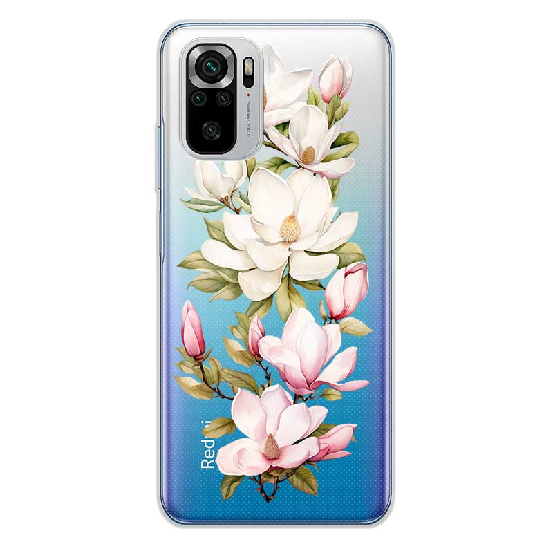 Чохол на мобільний телефон з квітами Магнолії для Xiaomi Redmi note 10 11 12 та інші Чохол на мобільний телефон з квітами Магнолії для Xiaomi Redmi note 10 11 12 та інші
