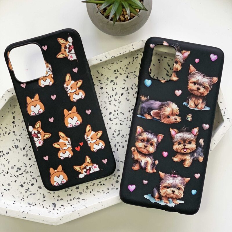 Чохол силіконовий для Oppo А74 96 98 та інші з милими собачками Yorkie Чохол силіконовий для Oppo А74 96 98 та інші з милими собачками Yorkie