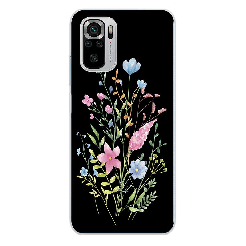 Чохол з квітами для Xiaomi Redmi note 11 12 13 та інші силіконовий Pink Floral Чохол з квітами для Xiaomi Redmi note 11 12 13 та інші силіконовий Pink Floral