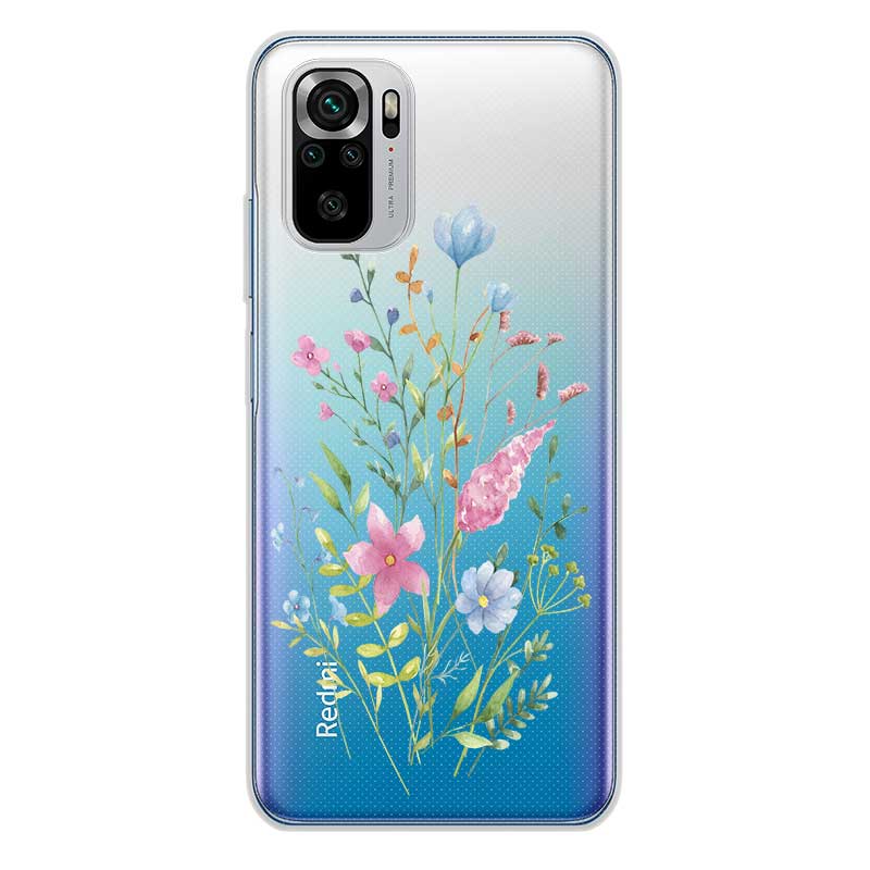 Чохол з квітами для Xiaomi Redmi note 11 12 13 та інші силіконовий Pink Floral Чохол з квітами для Xiaomi Redmi note 11 12 13 та інші силіконовий Pink Floral