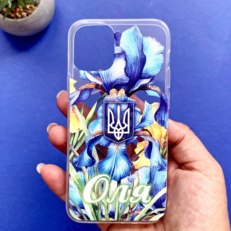 Чохол з квітами ірісами патріотичий для Oppo А53 36 38 98 та інші "Іріси" Чохол з квітами ірісами патріотичий для Oppo А53 36 38 98 та інші "Іріси"