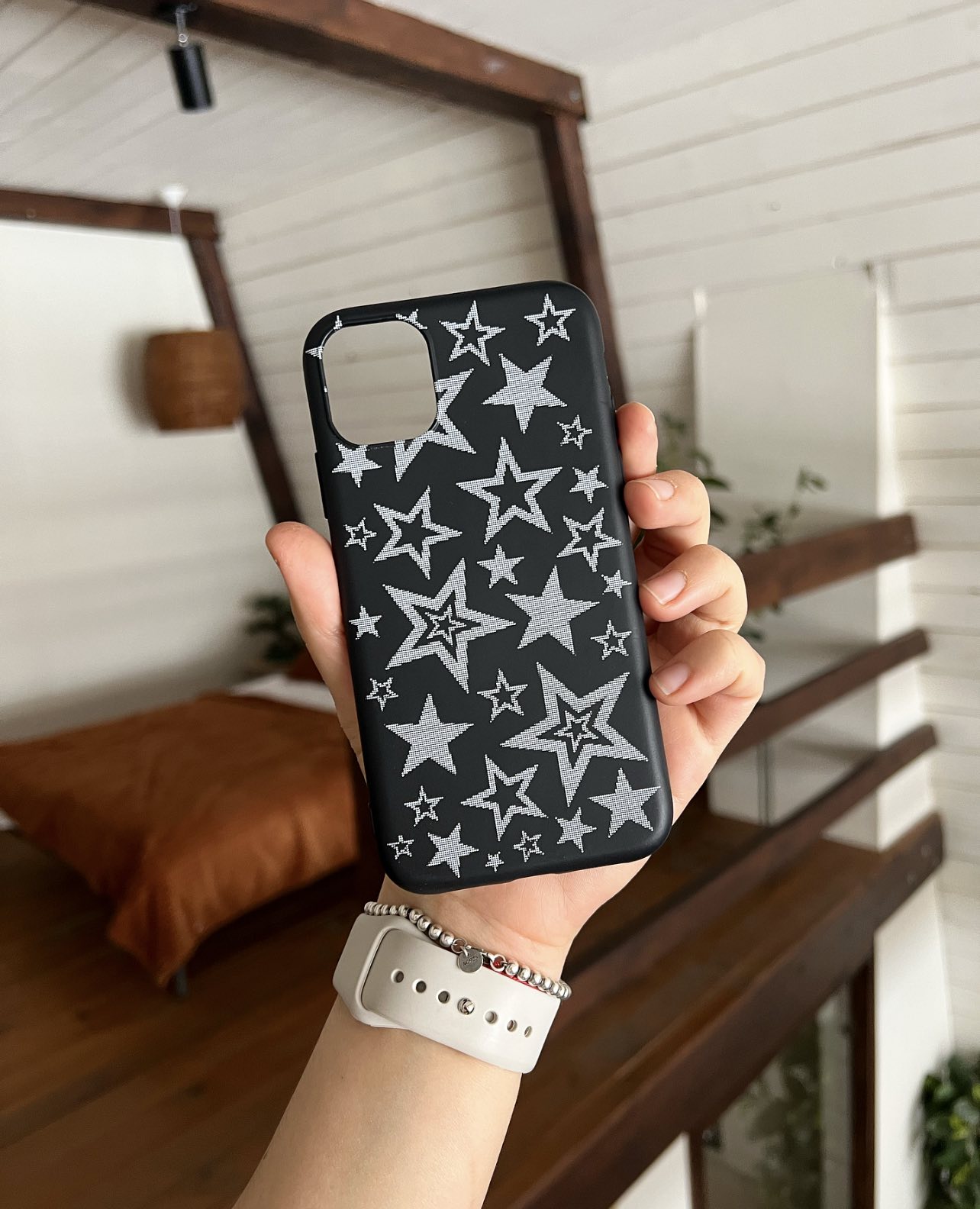 Чохол чорний матовий для Apple iPhonе X 12 14 та інші Зірки Чохол чорний матовий для Apple iPhonе X 12 14 та інші Зірки