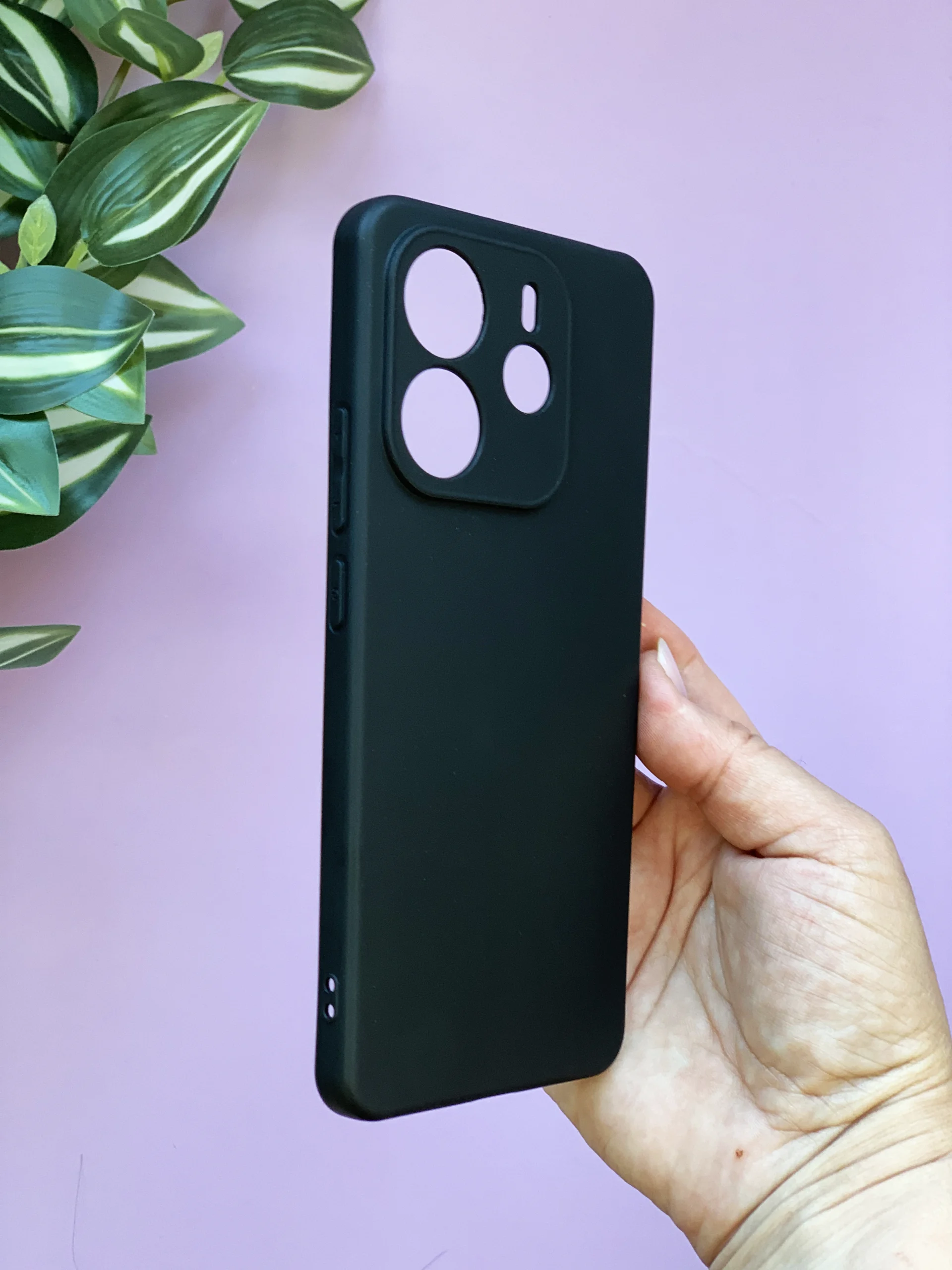 Чохол для Xiaomi Redmi Note 14 4G чорний силіконовий із захистом камери Чохол для Xiaomi Redmi Note 14 4G чорний силіконовий із захистом камери