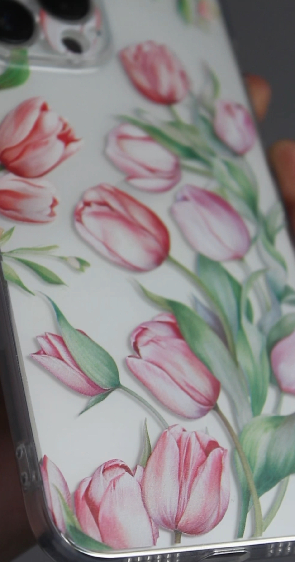 Чохол з тюльпанами для iPhone 17, 16, 15, 14, 13, 12, 11 (всі моделі) Чохол з тюльпанами для iPhone 17, 16, 15, 14, 13, 12, 11 (всі моделі)
